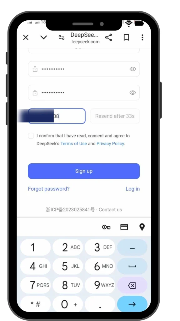 how to create account on deepseek ai